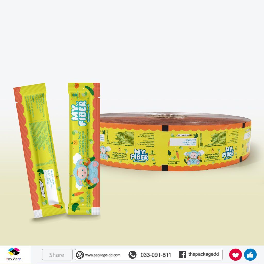 รับผลิตซองฟอยล์แบบฉีก, ซองฟอยล์ม้วน