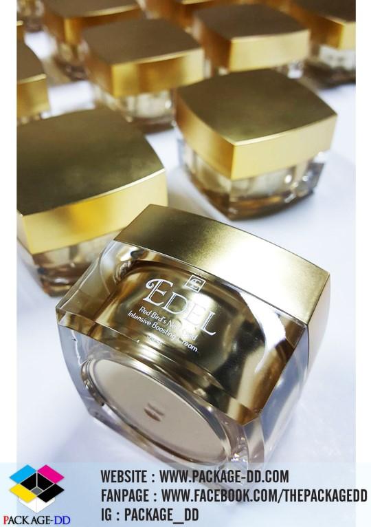 สกรีนกระปุกครีม ขวด หลอด