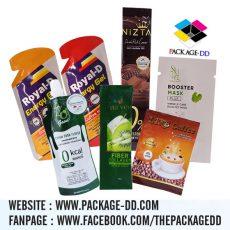 รับผลิตซองซาเช่ sachet ซองบรรจุภัณฑ์ ฝากจุกเกลียว