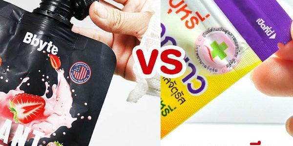 สั่งทำซองฟอยล์ เลือกแบบไหนดี? ซองฝาจุก vs ซองแบบฉีก เจาะลึกบรรจุภัณฑ์ที่ช่วยเพิ่มยอดขายให้ธุรกิจคุณ สั่งทำซองฟอยล์, ซองฝาจุก vs ซองแบบฉีก
