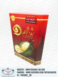 รับผลิตกล่องขนม ทุเรียนฟรีสดราย