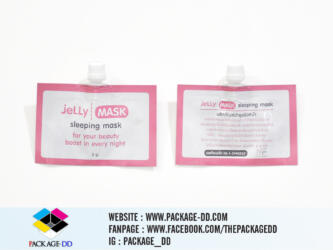 ซองฟอยล์ฝาจุก Jelly Mask