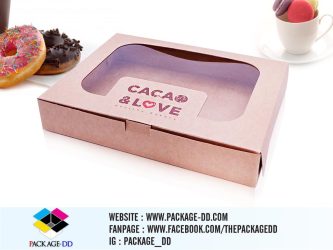 รับผลิตกล่องกระดาษคราฟ