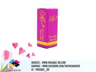 รับออกแบบกล่องลิป Alice2