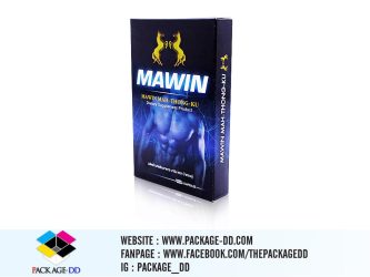 กล่องสีน้ำเงินเข้ม, รับออกแบบ และ ผลิตกล่องอาหารเสริม -MAWIN1