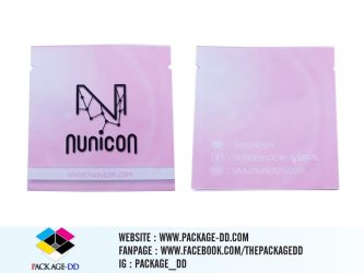 ออกแบบและ รับผลิตซองฟอยล์ สีสดใส -nunicon
