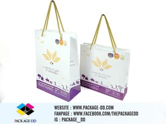 รับผลิตถุงหูหิ้ว รับผลิตถุงกระดาษ -บ้านโนนรัง1