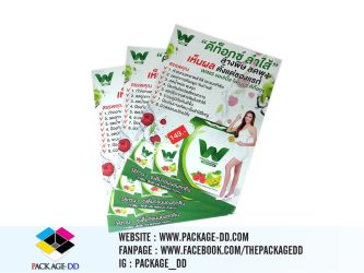 พิมพ์โบรชัวร์ แผ่นพับ