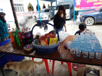 ทอดกฐินและผ้าป่าสามัคคี