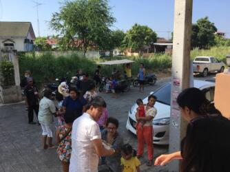 แจกข้าวสาร 100 ถุง-17