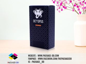 รับออกแบบกล่องสินค้า OCTOPUS1