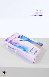 รับผลิตกล่องสินค้า Disposable Gloves