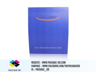 รับผลิตสายคาดสินค้า -Dr.cleam1 และกล่องสินค้าอื่น ๆ