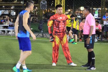 นินจา ท้าดวลจุดโทษ ครั้งที่ 1 นักกีฬา