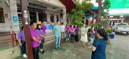 ภาพมุมกว้างรับฟังข้อมูลจากวิทยากรสานฝัน เพื่อสังคม