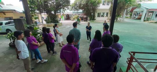 ภาพมุมกว้างรับฟังข้อมูลจากวิทยากร