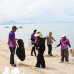 กิจกรรมเก็บขยะชายหาด